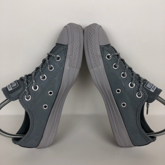 Converse All Star Leather Thermal Lined Trainer - Picture 7 of 10